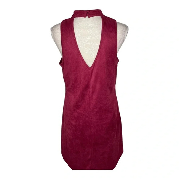 Boutique Andree Suede Mini Dress - Picture 3 of 6